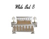 (B) White bed 8