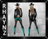 Chic Cowgirl - Green