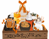cocoa cookie tray fall