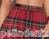 [P] School plaid skirt