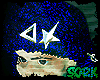 hat with ears y2k blue
