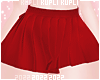 $K Red Skirt + Fishnets