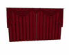animated curtain vermelh