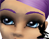 Purple Frost Eyebrows