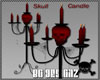 [BG]Gothic Skull Candles
