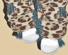 Leopard Denim Boots