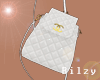 by. Luxury White Bag