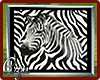 Zebra Chrome Frame