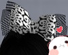 Panda Hair Bow