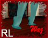 !W Simple Shoe 1 Cyan 2
