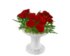 Vase red Roses