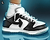 Black Low Retro Sneakers