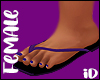 iD: Purple Flip Flops