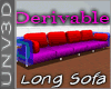Derivable ~M~ Long Sofa