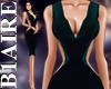 B1l Velvet Green Dress