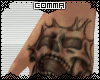 C: Skull Hand Tattoo