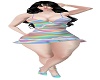 MY Neon Rainbow Dress