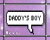*A* Daddy's Boy
