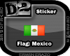 [D2] Flag Mexico