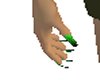 S_Toxic Green Nails