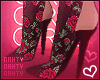 ɳ Rose Sexy Heels