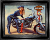 Harley Davidson Pinup 1