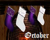 Purple Christmas Stockin