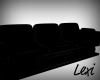 Black PVC Couch