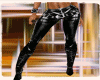 Pants black latex