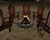 Forest Camp Chair/Fire