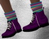 dp Purple Boots