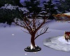 Animated winter tree