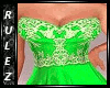 Green Charlotte Gown