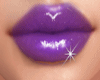 Purple lips
