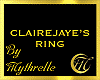 CLAIREJAYE'S RING