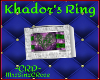 *CRD* ~Khador's Ring~
