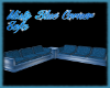 Misty Blue Corner Sofa