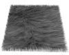 Grey Fur Rug /no pose