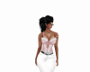 Vintage pink bustier