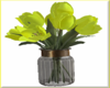 Yellow Tulips In A Vase