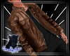 QSJ-Leather Jacket Brown
