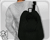 ! M' Black Backpack