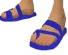 blue cazual sandle