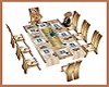 Golden Dining Table