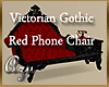Antique Red Phone Chair