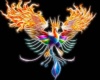 rainbow phoenix tee