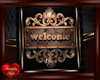 Te H*R Welcome Sign