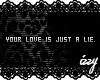 »iz. - your love;