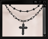 cross pearl necklace
