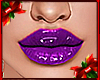 Glam Lips Purple Zell